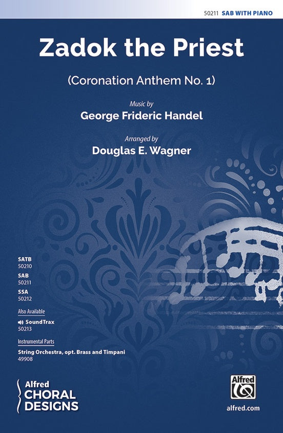Zadok the Priest - SAB Choral Octavo (Digital Download)