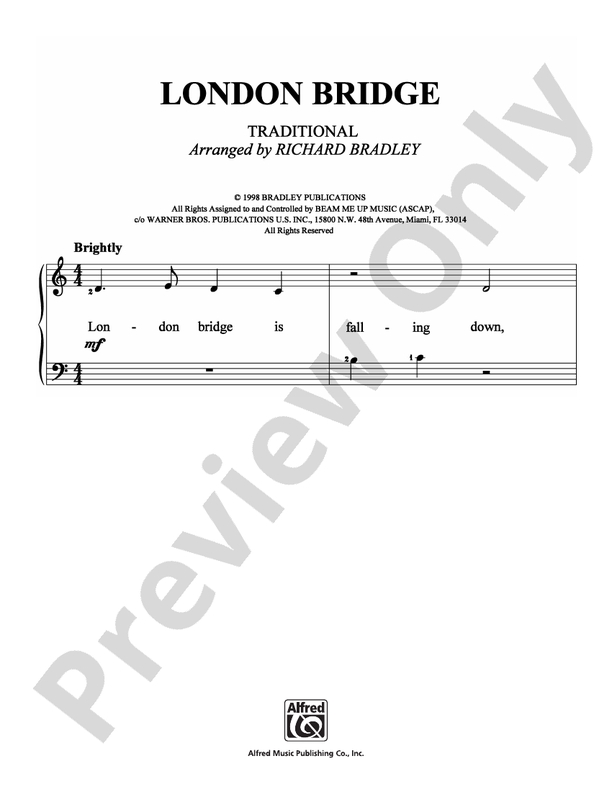 London Bridge - Arr. Richard Bradley (DSM-PS-0007004) - Easy Piano (Digital Download)