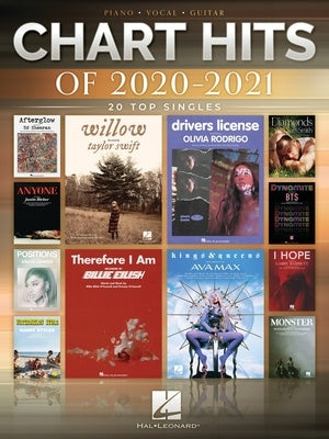 Chart Hits of 2020-2021 - 20 Top Singles - P/V/G - Hal Leonard