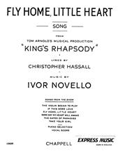 Fly Home, Little Heart (from 'King's Rhapsody') - Vocal/Piano (Digital Download)