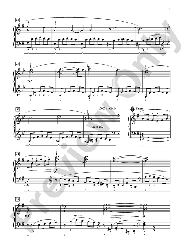 Alexander - Nocturnes, Book 1: 8 Romantic-Style Solos for Piano - Piano (Digital Download)