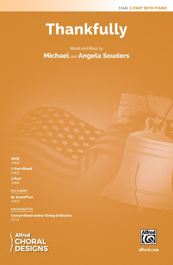 Thankfully - 2 Part Treble Choral Octavo (Digital Download)