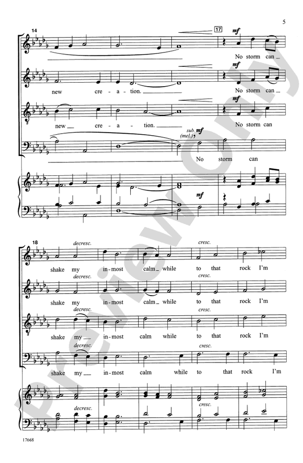 How Can I Keep from Singing? (Quaker Hymn) – SATB, a cappella (Digital Download)