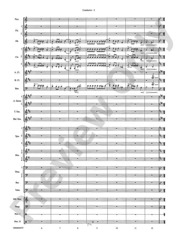 Harry Potter and the Prisoner of Azkaban, Symphonic Suite from - Concert Band Conductor Score & Parts (Digital Download)