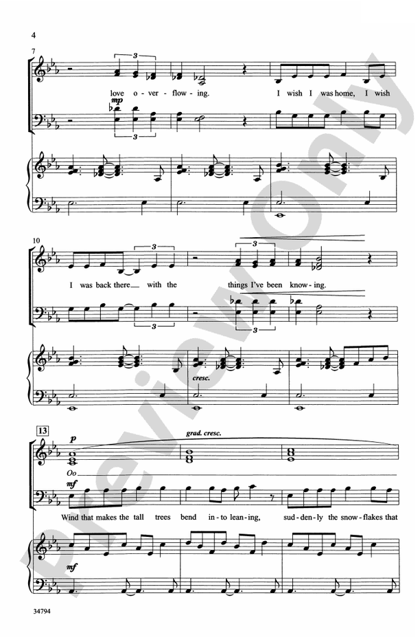 Home (from The Wiz) – SATB Choral Octavo (Digital Download)