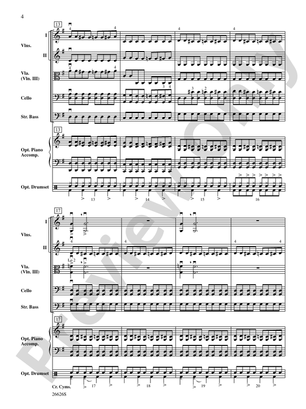 Batman Theme (Grade 2) - String Orchestra Conductor Score & Parts (Digital Download)