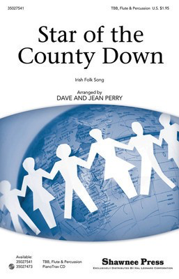 Star of the County Down - Treble Voices Dave Perry|Jean Perry Shawnee Press Choral Score Octavo