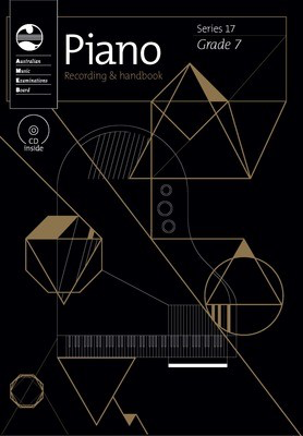 AMEB Piano Series 17 Grade 7 - Piano CD Recording & Handbook AMEB 1201102539