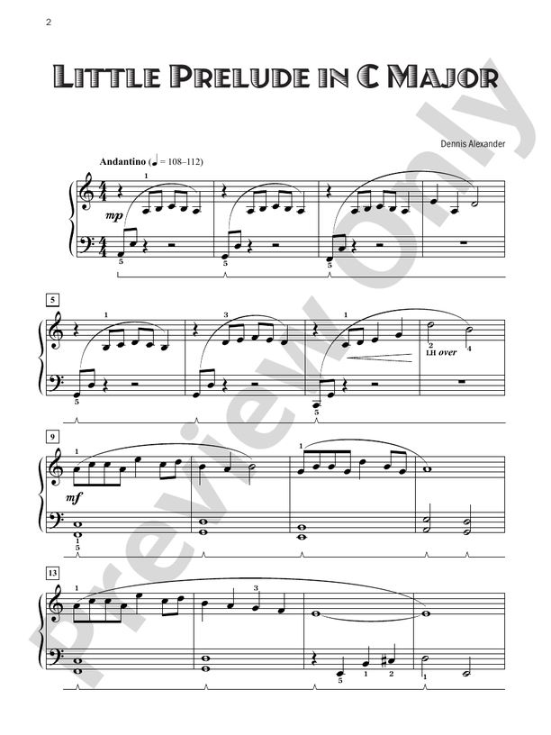 Five-Star Solos, Book 4: 9 Colorful Piano Solos - Piano (Digital Download)