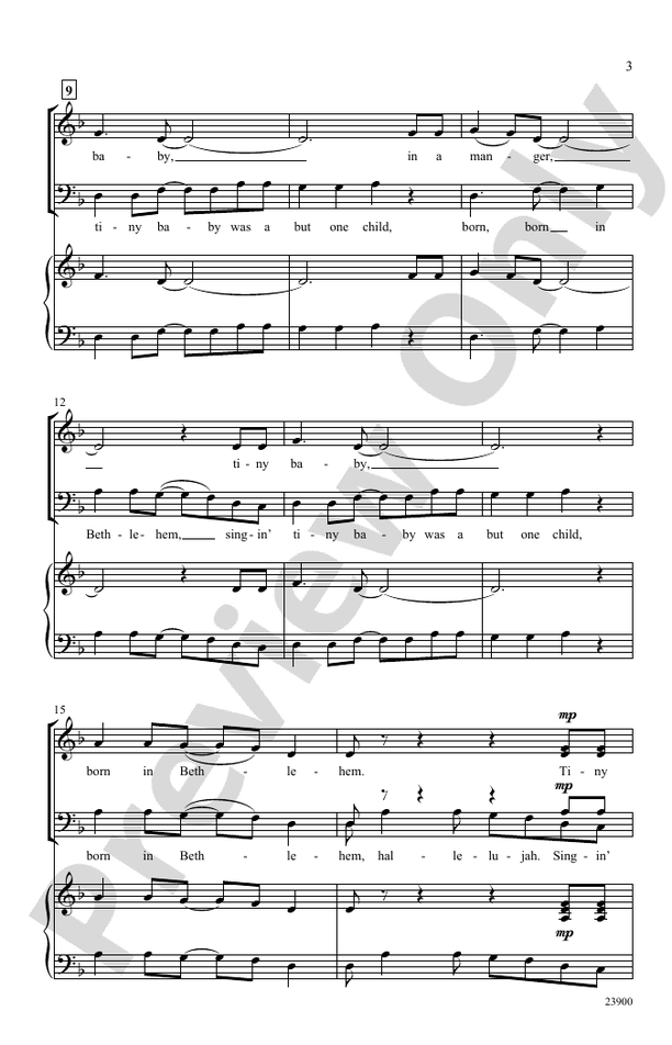 Bethlehem Spiritual – SATB, a cappella Choral Octavo (Digital Download)