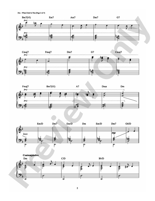 What Child Is This? - DSM-PS-0010009 - Piano (Digital Download)