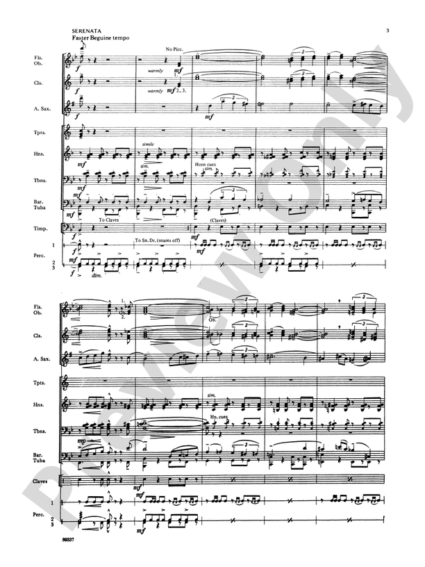 Leroy Anderson Portrait - Concert Band Conductor Score & Parts (Digital Download)