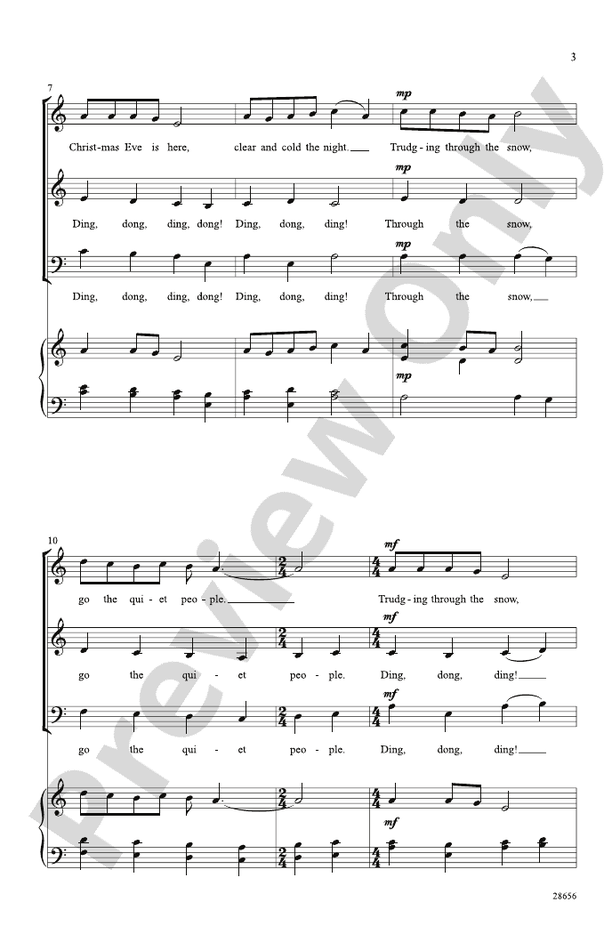 Christmas Eve Is Here – SAB Choral Octavo (Digital Download)