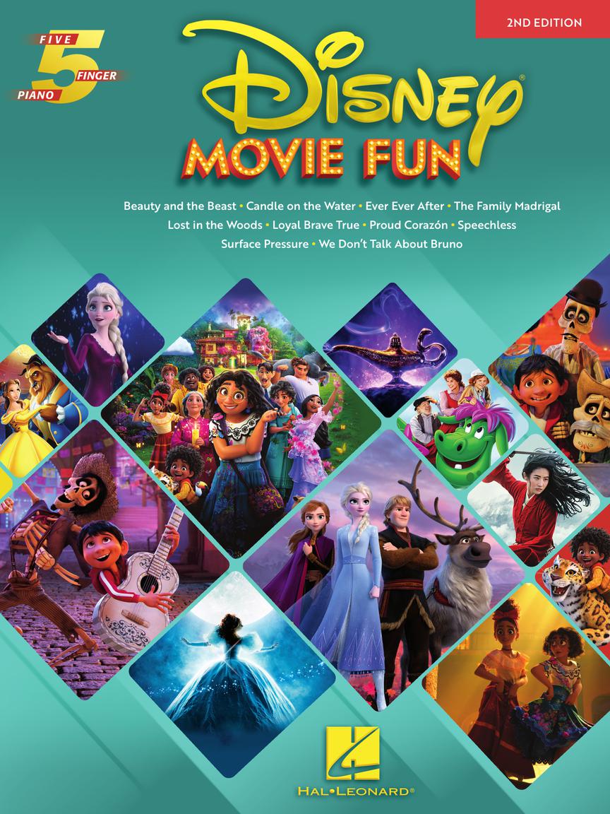Disney Movie Fun - 2nd Edition - Five-Finger Piano Hal Leonard 1157656