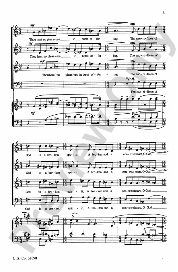 Two Psalm Motets - SATB Choral Octavo (Digital Download)