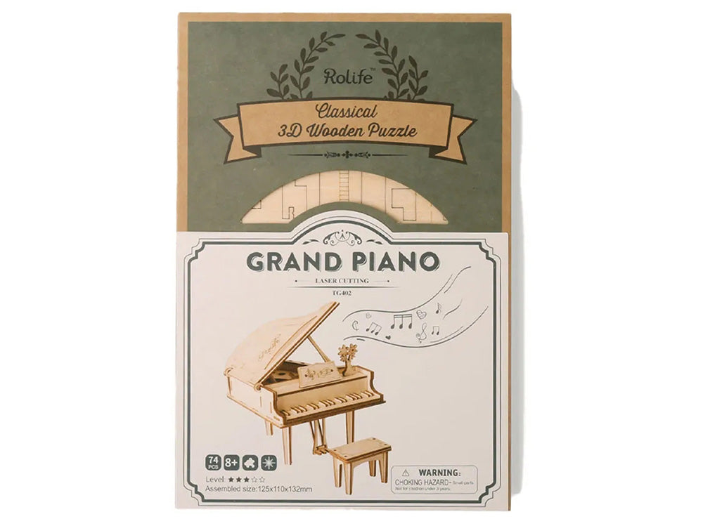 DIY Wooden Grand Piano Kit
