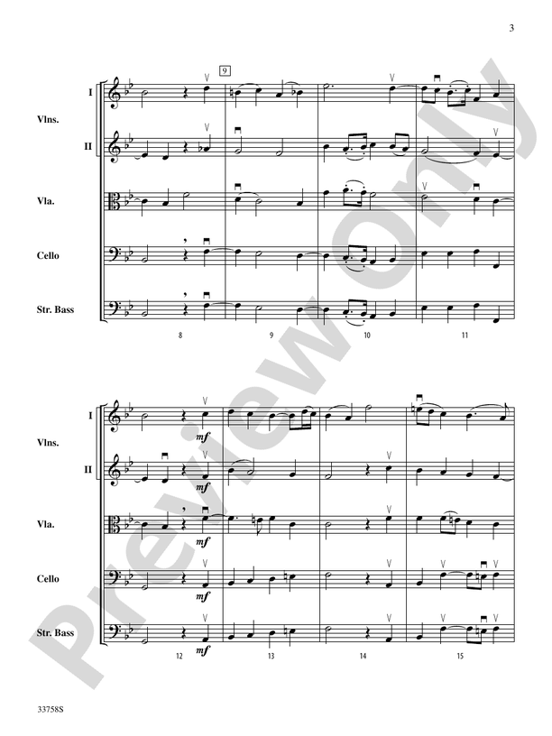 Two English Voluntaries – String Orchestra Conductor Score & Parts (Digital Download)