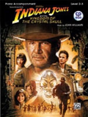 INDIANA JONES & THE KINGDOM PIANO BK/CD