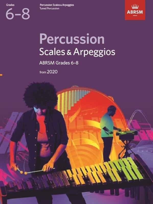 ABRSM Percussion Scales and Arpeggios Grades 6-8 - ABRSM ABRSM 9781786013132