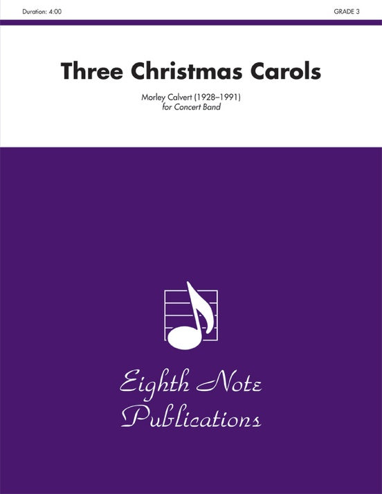 Three Christmas Carols - Concert Band Conductor Score & Parts (Digital Download)
