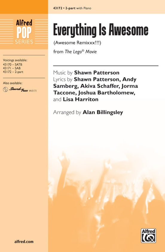 Everything is Awesome – 2-Part Choral Octavo (Digital Download)