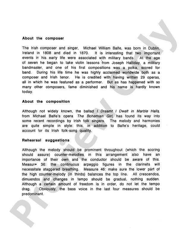 I Got Plenty o' Nuttin' - Concert Band Conductor Score & Parts (Digital Download)