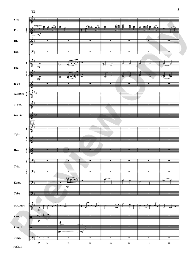 Oak Island Odyssey - Concert Band Conductor Score & Parts (Digital Download)