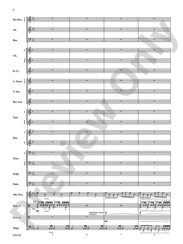 Tapestry of the Sky – Concert Band Conductor Score & Parts (Digital Download)