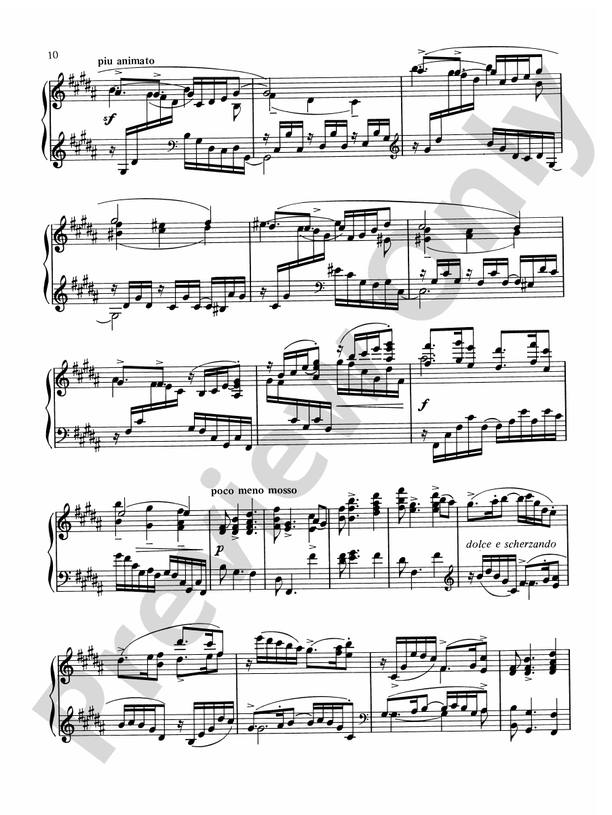 Miaskowsky - Three Sonatas - Piano Solo (Digital Download)