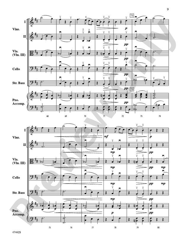 Rondino - String Orchestra Conductor Score & Parts (Digital Download)