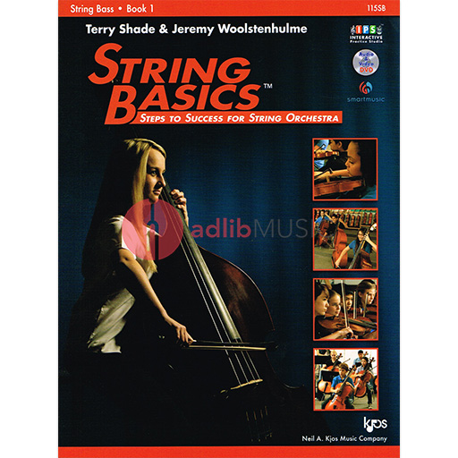 String Basics Book 1 - Double Bass Part by Shade/Woolstenhulme Kjos 115SB
