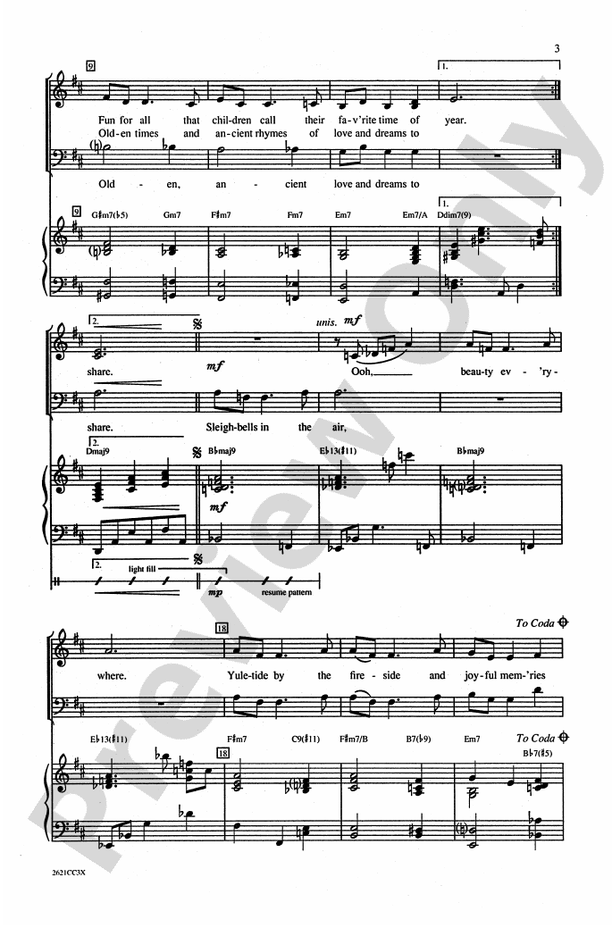 Christmas Time Is Here – 3-Part Mixed Choral Octavo (Digital Download)