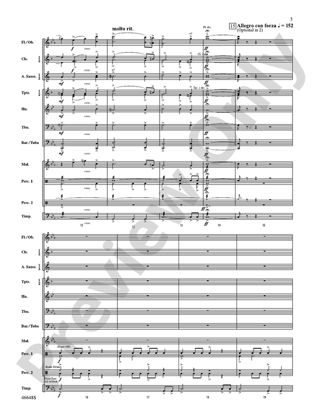 Dragonship - Concert Band Conductor Score & Parts (Digital Download)