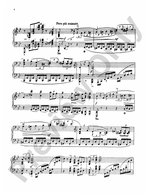 Dohnanyi - Four Rhapsodies, Op. 11 - Piano Solo (Digital Download)