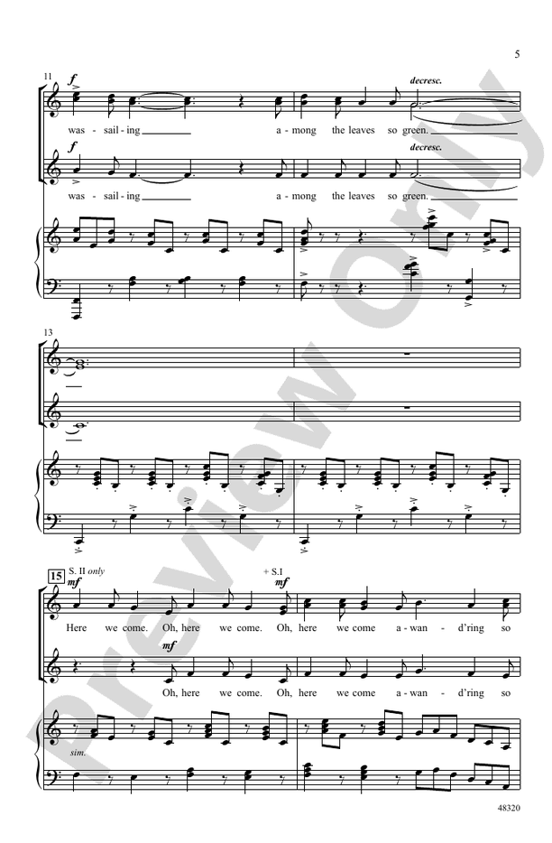 A-Wassailing! - SSA Choral Octavo (Digital Download)