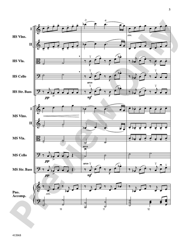 Newtown Peace Anthem – String Orchestra Conductor Score & Parts (Digital Download)