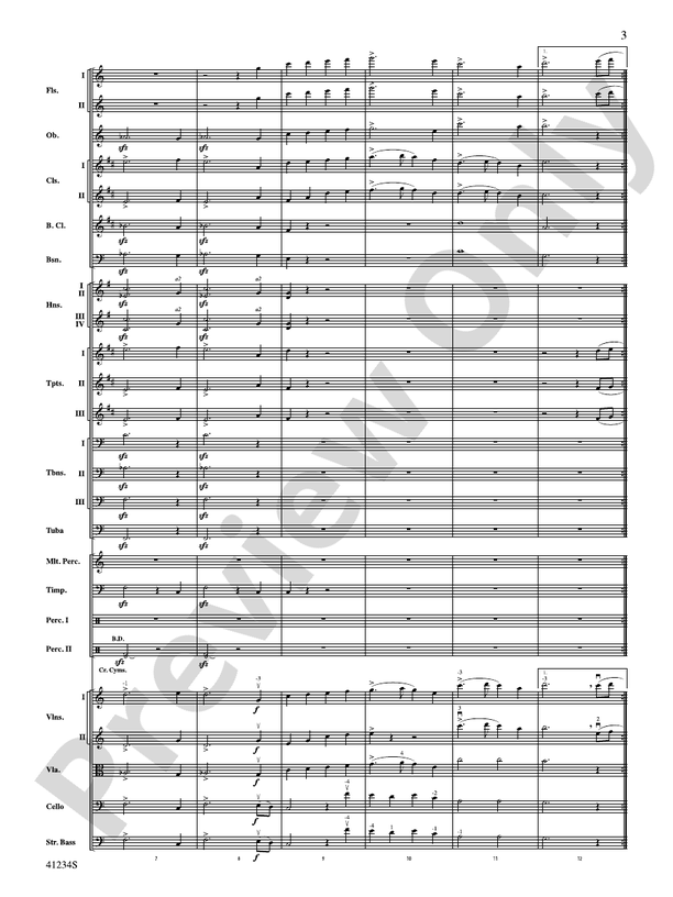 A Dance of Clowns (from A Midsummer Night's Dream) – Full Orchestra Conductor Score & Parts (Digital Download)