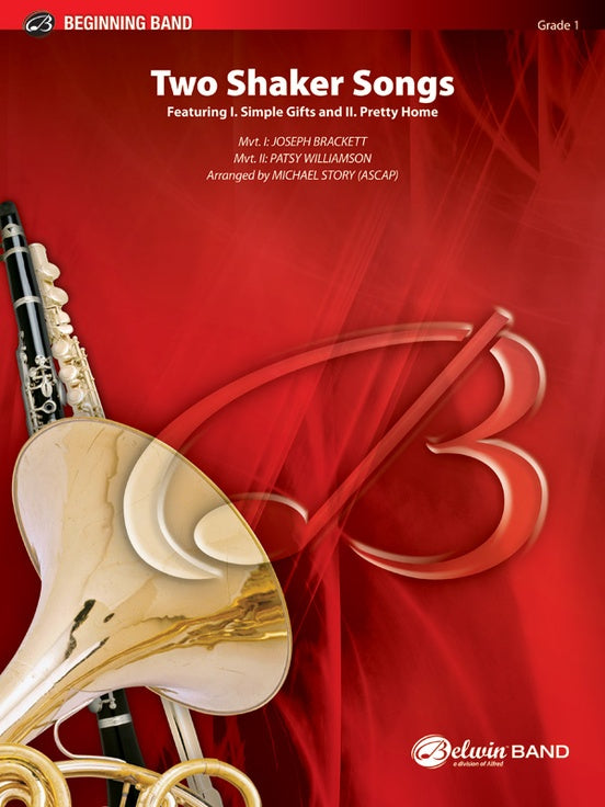 Two Shaker Songs - Concert Band Conductor Score & Parts (Digital Download)