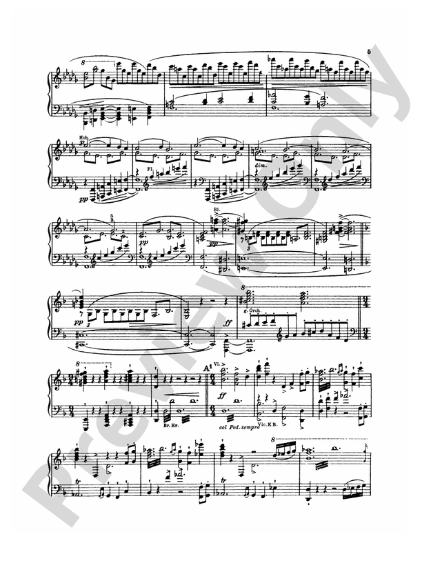 Brahms - Piano Works, Volume III (2 Concertos, Paganini Variations & Waltzes) - Piano Solo (Digital Download)