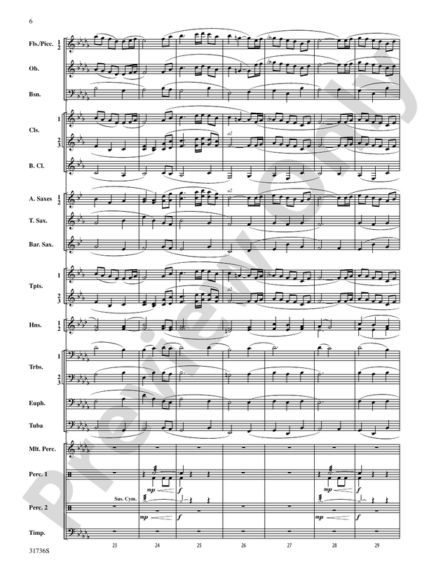 Aquia Hills - Concert Band Conductor Score & Parts (Digital Download)