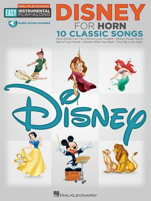 Disney Easy Instrumental Play-Along - French Horn/Audio Access Online Hal Leonard 122189