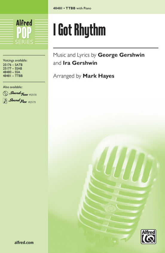 I Got Rhythm – TTBB Choral Octavo (Digital Download)
