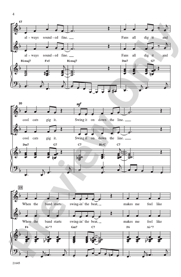 A Jazz Trio - 2-Part Choral Octavo (Digital Download)