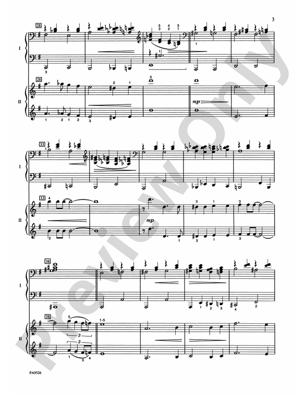Cole Porter Medley - 2 Pianos, 4 Hands (Digital Download)