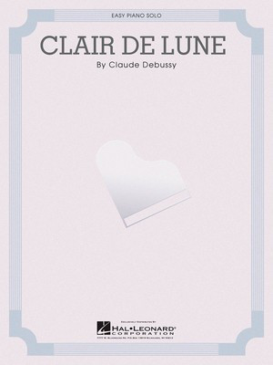 Clair de Lune - Easy Piano Solo - Claude Debussy - Piano Hal Leonard Easy Piano Sheet Music 110042