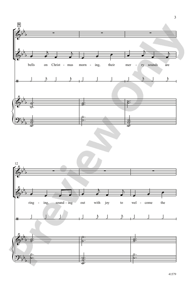 Hear the Bells – 2-Part Choral Octavo (Digital Download)