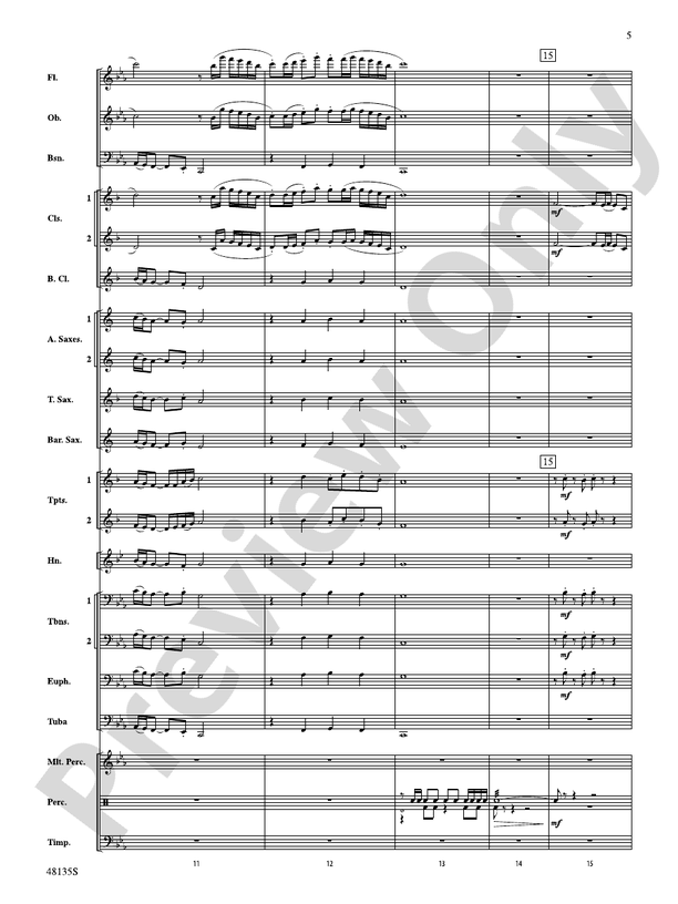 Silver Festival - Concert Band Conductor Score & Parts (Digital Download)
