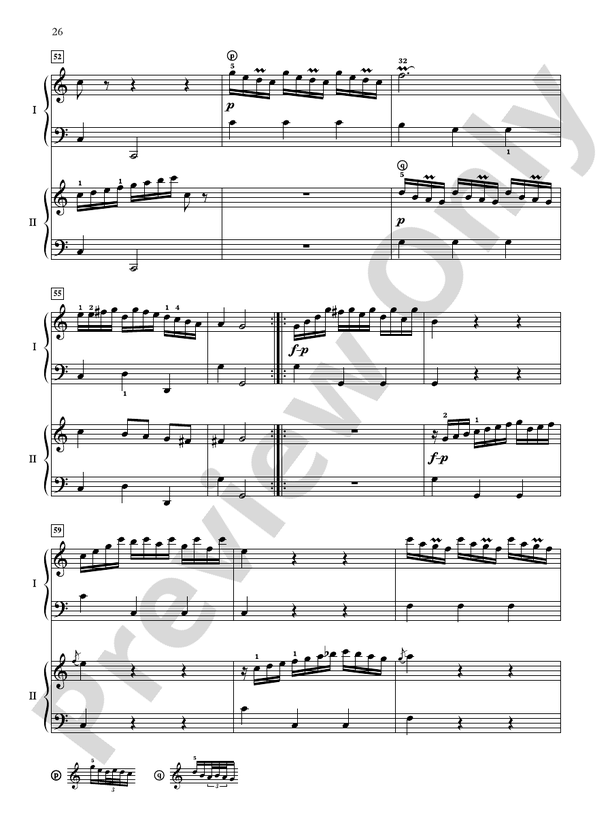 Essential Two-Piano Repertoire - 20 Late Intermediate to Early Advanced Selections in Their Original Form - 2 Pianos, 4 Hands (Digital Download)