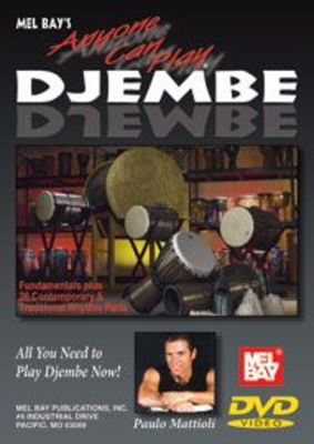 Anyone Can Play Djembe Dvd -