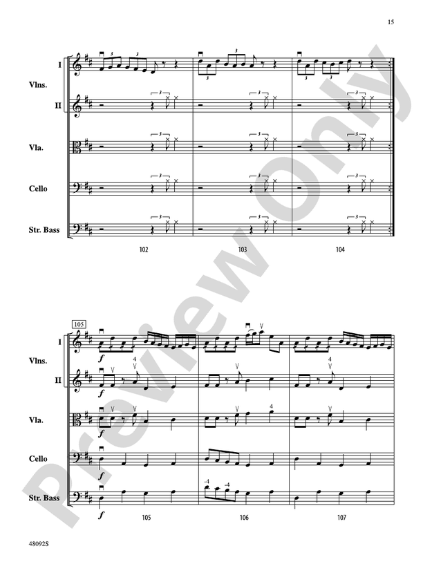 From Darkness, Joyful Sounds Are Born - String Orchestra Conductor Score & Parts (Digital Download)